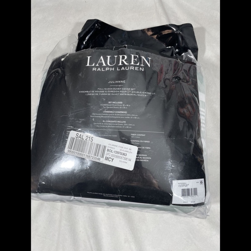 NIB Lauren Ralph 3PC Julianne Toile Full/Queen Set - Picture 3 of 12